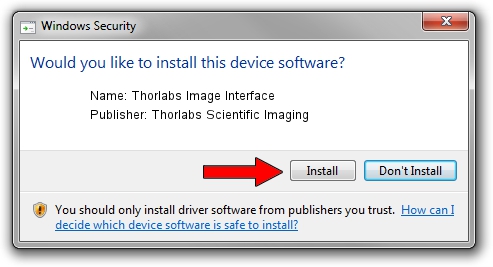 Thorlabs Scientific Imaging Thorlabs Image Interface setup file 4452564