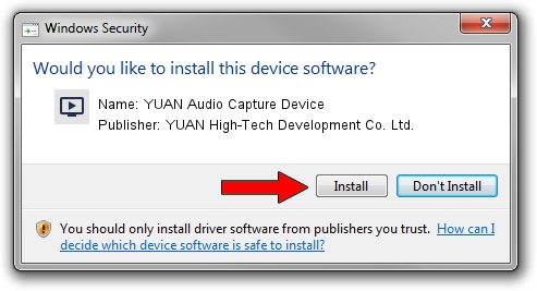 YUAN High-Tech Development Co. Ltd. YUAN Audio Capture Device driver download 1390663