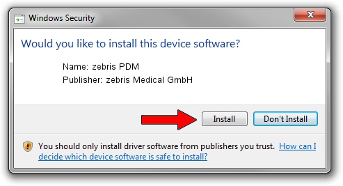 zebris Medical GmbH zebris PDM driver download 4545891